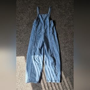 Women's Blue OVERALLS ADJUSTABLE